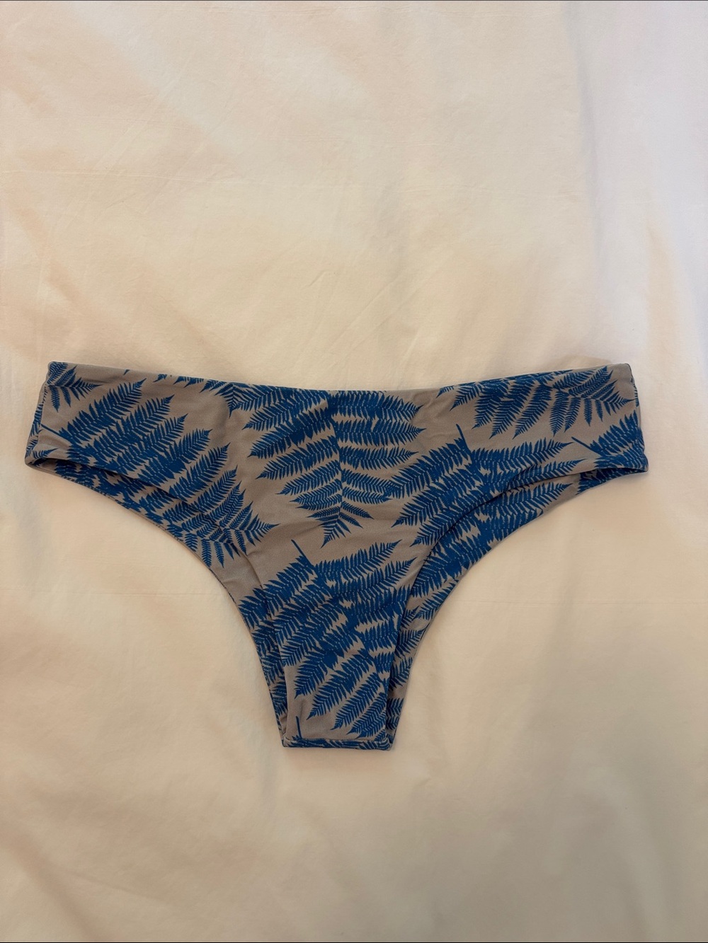 Mikoh Blue and Gray Fern Print Bottom